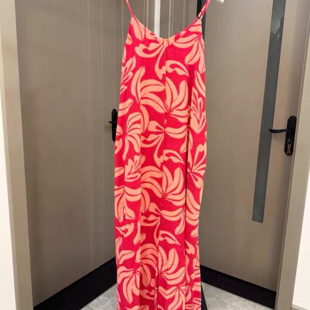 Mittoshop Red and Cream Patterned Dress